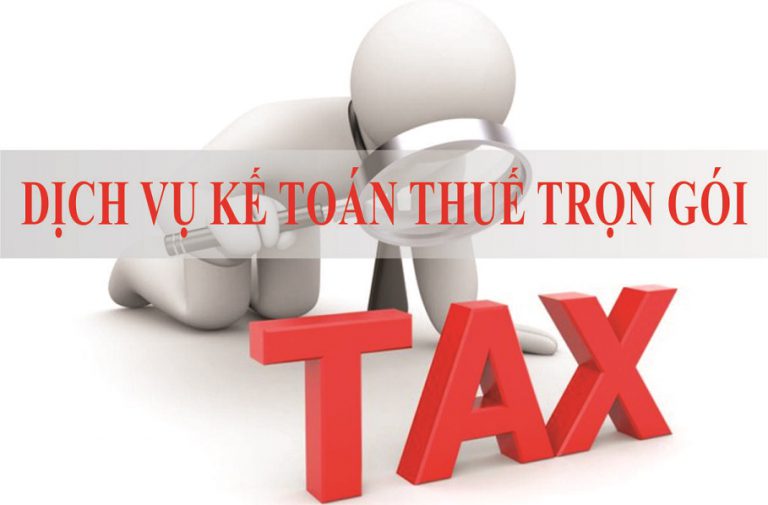 Dịch vụ kế toán thuế trọn gói